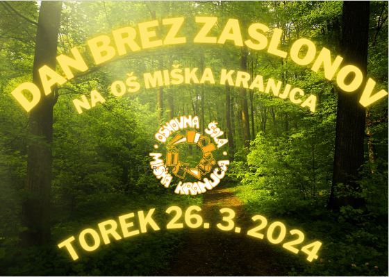 26. 3. 2024: Dan brez zaslonov