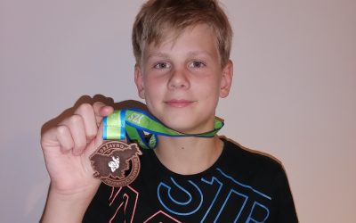 Uspeh učenca Aljaža (7.C)