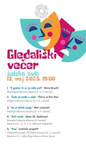 Vabilo  na gledališki večer
