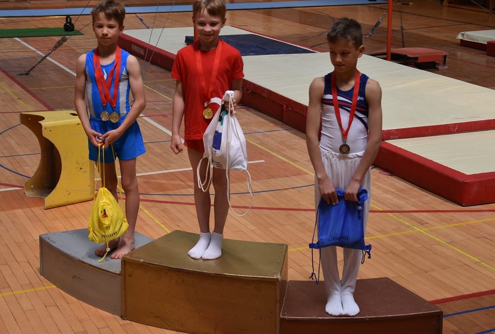 Odličen dosežek učenca v športni gimnastiki